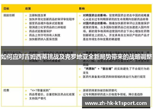 如何应对吉姆西蒂挑战及克罗地亚全新局势带来的战略调整