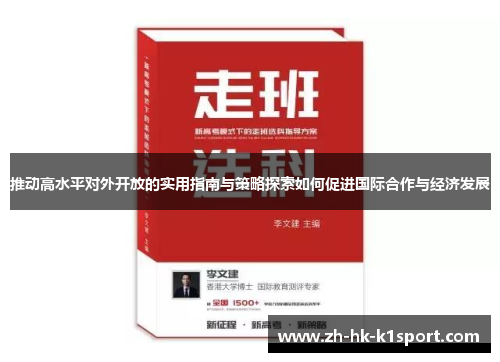 推动高水平对外开放的实用指南与策略探索如何促进国际合作与经济发展