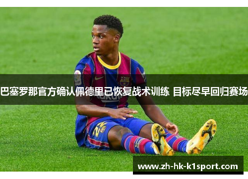 巴塞罗那官方确认佩德里已恢复战术训练 目标尽早回归赛场 巴塞罗那官方确认佩德里已恢复战术训练 目标尽早回归赛场